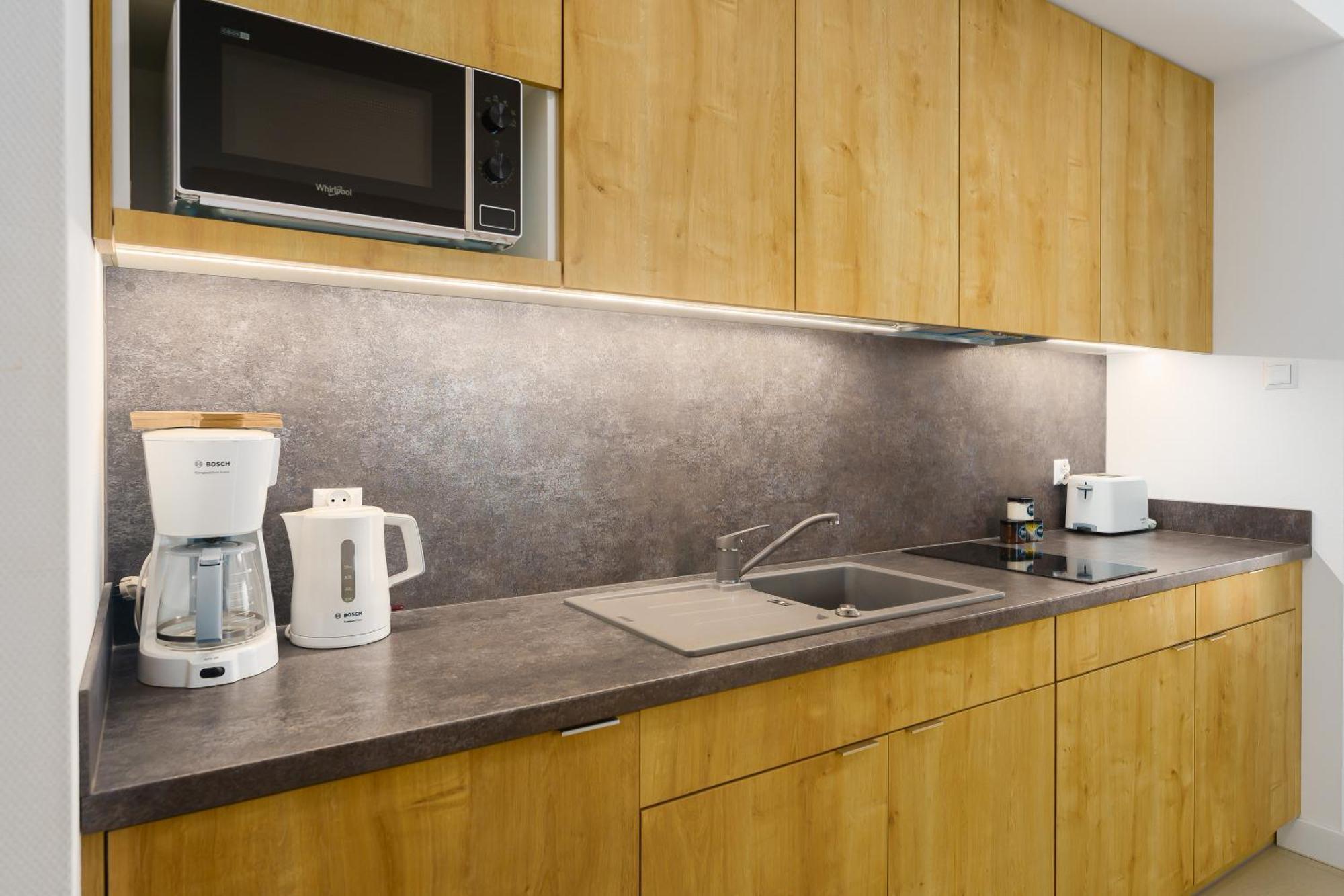 Aquamarina Prima Deluxe Studios With Sea View By Noclegi Renters เมียนซิดดรอแย ภายนอก รูปภาพ