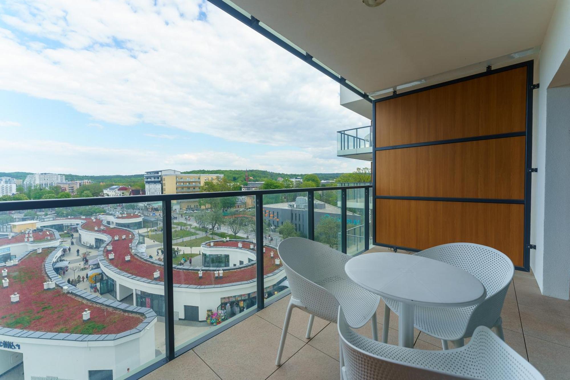 Aquamarina Prima Deluxe Studios With Sea View By Noclegi Renters เมียนซิดดรอแย ภายนอก รูปภาพ